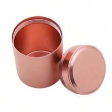 Mini Metal Box, Stainless Steel Tea Can, Small Travel Portable Container, Sugar Coffee Can, Organizer, Protein Container, Vase