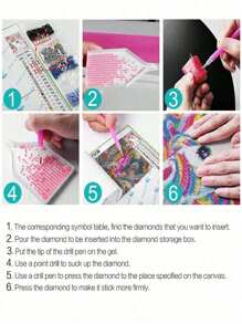 DIY 5D Volledige Diamant Schilderij Roze Luipaard, Geschikt Voor Beginners, Ontspannende En Vrijetijdsknutsels, Diamant Borduurset Met Gereedschap, Thuiskantoor Woonkamer Slaapkamer Keuken Decoratie