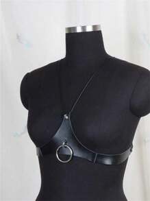 PU Leather Belt Garter Belt Street Dance Nightclub Performance Restraint Harness Sexy Belt