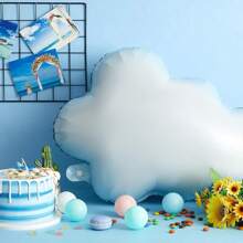 6 quả bóng bay mây xanh và trắng dùng trang trí tiệc sinh nhật, đám cưới, kỷ niệm - Nhiều màu - Xem 5