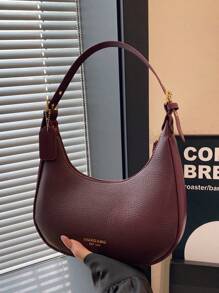 Premium Sense腋下包女2025新款质感百搭单肩包时尚通勤手提包月牙包