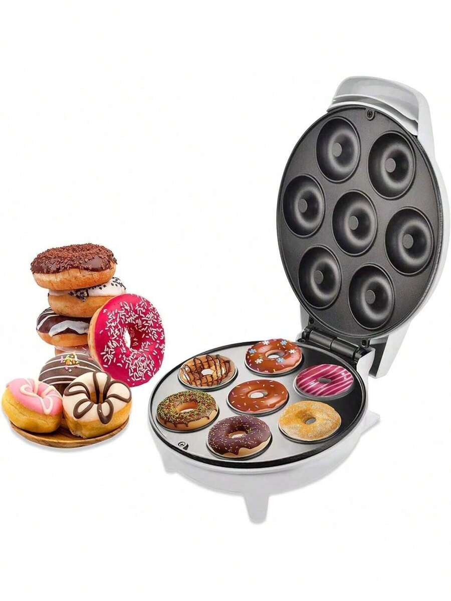 Electric 7 Donut Maker Machine Pastry - 彩色 - 查看 1