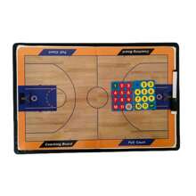 1 Peça Quadro tático dobrável de futebol/basquete, pasta, prancheta gravável e apagável para treinamento