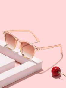 1 件青少年 14-16 岁亚克力基本款休闲方形镜框时尚眼镜，适合节日出游、服装搭配和节日礼物