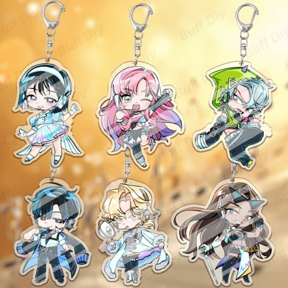 1pc Cute Cartoon And Music Game Character Acrylic Keychain, Lobster Clasp Design, Suitable For Collectors And Birthday S Car Accessories Bag Charm School Goth Y2k Christmas Gift Ideas Bag Accessories Lanyards With Id Holder Car Accessories Bag Charms Car Accessories Teacher Friend Sister