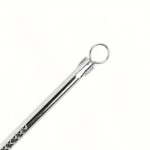 1 bộ dụng cụ loại bỏ mụn đầu đen và vết thâm bằng thép không gỉ - Bộ dụng cụ làm sạch mụn hai đầu - Bộ chăm sóc da mặt không mùi thơm loại bỏ mụn cho da thường - Bộ dụng cụ điều trị mụn và vết thâm - Nhiều màu - Xem 6