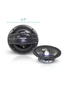 Set De Medios 6.5 Tweeter Crossover 400w Rms Steelpro - Multicolor - Ver 2