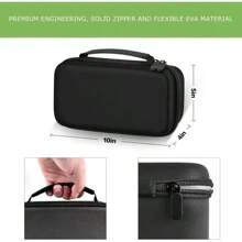 Estuche de almacenamiento para cartuchos de CO2 compatible con Crosman, para Umarexss, para cartuchos Powerlet de 12 gramos y 8 gramos de Leland (solo caja) - Negro - Ver 5