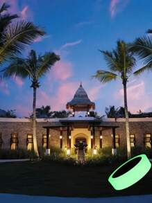 1pc Glow In The Dark Tape, Bright Long Lasting Fluorescent Tape For Night Decoration, Outdoor Sports And Markings