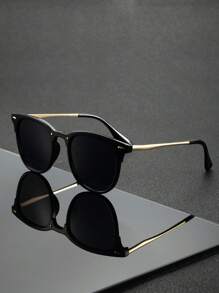 1 Pair Unisex Fashion Glasses, Basic Model Suitable For Sports, Travel, Festivals, Beach, Driving, Outings, Vacations, Street, Sports Style, Fishing, Street Outfits, Outdoor Activities, Parties For Summer Beach Vacation, Outdoor, Travel