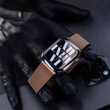 1 件米兰尼斯表带适用于 表带 49 毫米 46 毫米 45 毫米 44 毫米 42 毫米 41 毫米 40 毫米 38 44 毫米手链 Applewatch 系列 10 9 3 6 5 SE 7 8 Ultra 2 表带 - 玫瑰金 - 查看 2