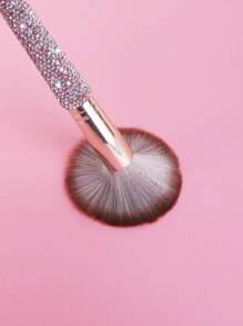 1 件装水钻化妆刷套装，多用途柔软蓬松粉底、腮红刷适合所有皮肤类型 - 彩色 - 查看 6