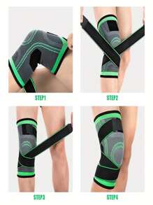 2pcs Anti-Slip Compression Knee Sleeves For Workout Training - Knee Support Brace Gym Accessories Knee Support