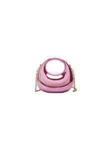 This Mini Solid Color Crossbody Bag Is Made Of Acrylic Material, With A Korean Fashion Minimalist Design. It Has A Large Capacity, Suitable For Female Use, And Is An Ideal Choice For Going To School, Shopping, And Casual Outfits. At The Same Time, It Is Also A Great Gift Choice For Friends And Family During Holidays. - Multicolor - View 15