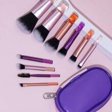 Makeup Brush Sets ,10pcs Classic Multifunctional Cosmetic Brush For Making Up Supply For Dresser,Brush Set,Makeup Brush Kit,Make Up Brush Set,Make Up Set Complete,Makeup Brush Set,Complete Makeup Kit,Brush Kit,Brushes Makeup Set,Makeup Gift Set,Set - Multicolor - View 4
