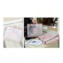 Large Makeup Pouch Pink Custom Cosmetic Bag Women Travel Skincare Toiletry Case Leather Beauty Makeup Bag, First Aid Kit Insulated Bag Multifunctional Storage Bag Multi-Layer Beauty Bag Drawstring Storage Bag, Straw Bag, Beach Bag, Shopping Bag, Cosmetic Bag, Girl Backpack, Shopping Bag, Travel Bag, Outdoor Bag, Wash Bag,