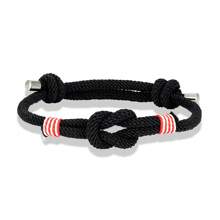 1pc Minimalist Romantic Infinity Adjustable Braided Couple Bracelet, Jewelry Gift For Valentine's Day