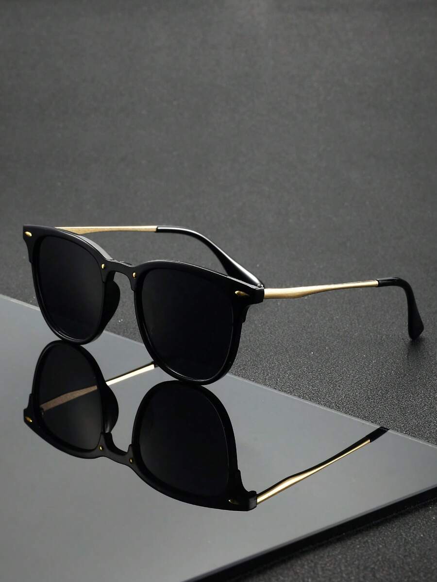 1 Pair Unisex Fashion Glasses, Basic Model Suitable For Sports, Travel, Festivals, Beach, Driving, Outings, Vacations, Street, Sports Style, Fishing, Street Outfits, Outdoor Activities, Parties For Summer Beach Vacation, Outdoor, Travel