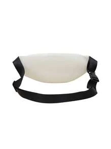 Hot Men's Casual Simple Style Mini Shoulder Bag Men For Mobile Phone Crossbody Bag Men For Student Large Capacity Fanny Pack Backpack Waterproof Waist Bag Men Sling Bag Men Suitable For Commute Beach University School Daily Commute Belt Bag Gym Bag - Beige - View 7