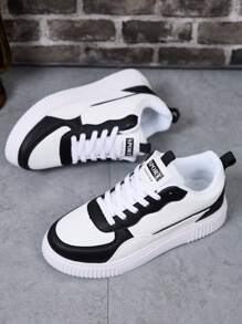 Zapatos versátiles y cómodos para monopatín con absorción de impactos, estilo casual único, livianos y antideslizantes