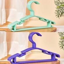 30/20/10 件/套儿童塑料衣架，防滑衣柜婴儿衣架，适合婴幼儿服装，小号儿童衣架，适用于裤子夹克连衣裙（白色，多色）