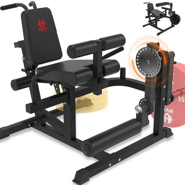 Beinstrecker und Beinbeuger Gerät: Sitzende Beinstrecker Maschine Beine Curl Trainingsgerät Beinpresse Beintrainer für Zuhause Fitnessgerät Home Gym sportgeräte Leg Curl and Extension