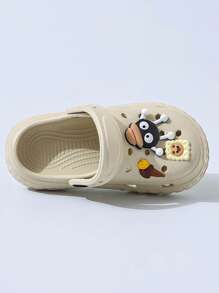 Süße Cartoon Jungen & Mädchen Sandalen, rutschfeste Innen- und Außentagestragen atmungsaktive Cartoon Clogs für Kinder, Sommer