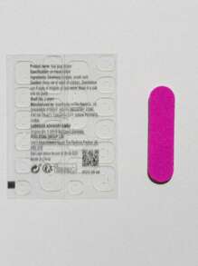 10 piezas de puntas de uñas afiladas y con relieve 3D en degradado de color azul 'dopamina', de estilo Y2K, adecuadas para uñas postizas de damas y niñas