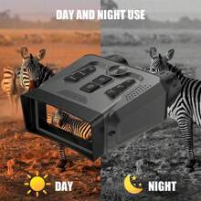 Night Vision Goggles Binoculars With LCD Screen 4K Night Vision Binoculars For Adults, Dual Night Vision Modes Binoculars With 4000mAh Battery, 32GB SD Card Included For Adventure And Surveillance,Tracking Up To 500 Meters (Black)