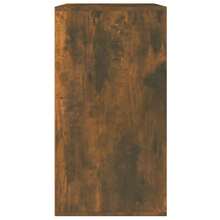 Armoire à cosmétiques Bois fumé 80x40x75 cm Bois d'ingénierie