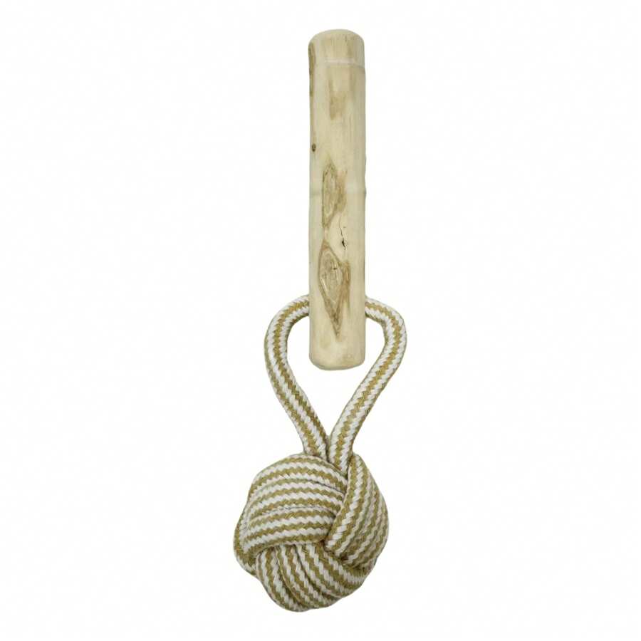 Handgehaltenes Kaffee-Kapok-Ball Spielzeug für Katzen/Hunde Liebhaber Geschenk und Hunde/Katzen Mama Liebe Haustier Spielzeug, Beißfest, Zähne reinigend, Backenzähne, Katzen/Hunde Liebhaber Geschenk und Hunde/Katzen Mama Liebe Haustier Knoten, Beißfest, Kaffeebaum Training, interaktiv, Langeweile Erleichterung für Hundeliebhaber und Hundemama Liebe