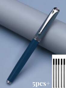 [Custom] Provide 1pc High-Quality Custom Elegant And Fashionable, Lightweight Pearl Ballpoint Pen, Smooth Writing, Refillable Ink Cartridge, 5pcs Additional Refill Cartridges, Personalized Business Gift - Unique, Thoughtful Gift For Colleagues, Friends, Family, Christmas, Father's Day, Thanksgiving, Valentine's Day, Mother's Day, Teacher's Day, School - Multicolor - View 16