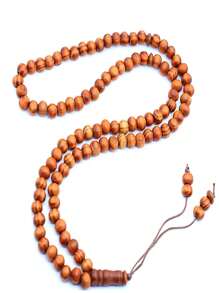 99 piezas Collar de Cuentas de Oración Musulmanas, Estilo Sudamericano de Oriente Medio