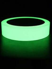 1pc Glow In The Dark Tape, Bright Long Lasting Fluorescent Tape For Night Decoration, Outdoor Sports And Markings
