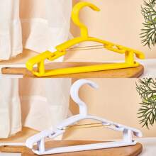 30/20/10 件/套儿童塑料衣架，防滑衣柜婴儿衣架，适合婴幼儿服装，小号儿童衣架，适用于裤子夹克连衣裙（白色，多色）