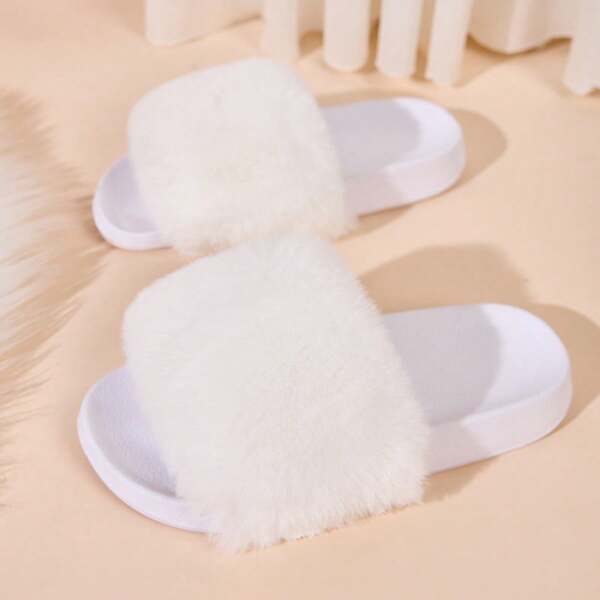 Pantufas femininas estilo europeu, macias e sem cadarço, para uso interno e externo, sapatos modernos de pele sintética, versáteis e com sola macia para todas as estações