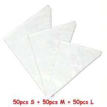 50-100pcs Transparent Cream Pastry Bag Multiple Sizes Available Thickened Cream Bag Cake Cookies Decorative Tools Household Kitchen Baking Tools - Clear - View 23