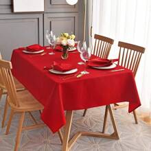 1pc Rectangle Ripple Pattern Tablecloth, Polyester Tablecloth, Jacquard Tablecloth, Wrinkle Resistant Washable Tablecloth, High Quality Tablecloth Suitable For Indoor, Outdoor, Garden, Picnic, Wedding, Party, Banquet - Multicolor - View 19