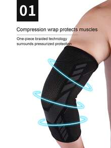 1 Stück Sportellbogenbandage, atmungsaktive schweißableitende Ellbogenstütze für Badminton, Tennis und Outdoor-Aktivitäten