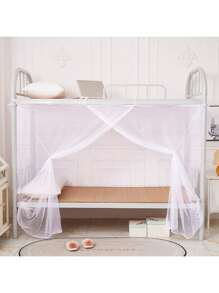 1 pieza Red mosquitera para cama individual, partición de privacidad de malla reforzada para dormitorio en el hogar - Multicolor - Ver 5