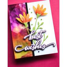 [Estilo primavera-verano] Troqueles de corte de brotes de flores, hojas de flores, troqueles de corte para tarjetas de boda, plantillas para invitaciones DIY, tarjetas, álbumes, decoración de relieve, corte de papel, elaboración de tarjetas