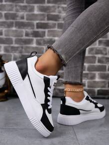 Zapatos versátiles y cómodos para monopatín con absorción de impactos, estilo casual único, livianos y antideslizantes