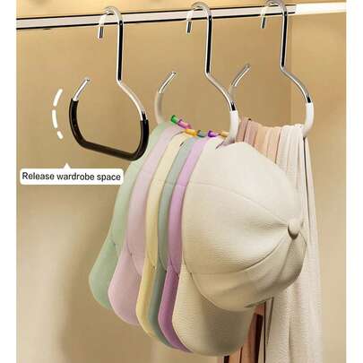 Set 12 buc - 1 suport organizator pălării, 1 suport organizator centură, rafturi de depozitare pentru dulap pentru curele, cravate, eșarfe, camisole, pălării, sutiene, pantofi, genți de mână, rochii, pantaloni, blugi, cizme, fuste