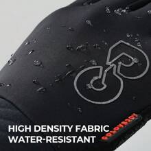 GOLOVEJOY 1 Pair GOLOVEJOY Autumn/Winter Cycling Gloves For Men & Women, Outdoor Sports Road Bicycle Anti-Slip Thermal Gloves