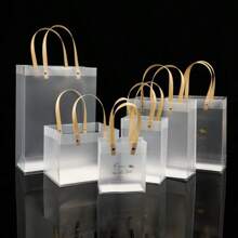Frosted Tote Bag PVC Waterproof Transparent - Companion Gift Candy Bag