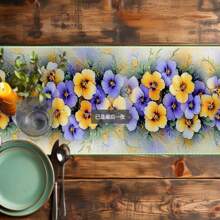 1 pieza, nueva decoración de mesa con tema de flores y plantas para primavera/verano, decoración de mesa con flores y plantas de verano, decoración de mesa para bar, decoración de ambiente para restaurante, individual de mesa para interior/exterior y regalo para decoración de hogar