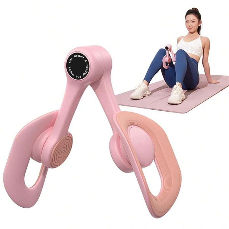 1pc Thigh Trainer, Thigh Exerciser For Legs Toning, Home Workout Equipment For Women Pelvic Floor Strengthening