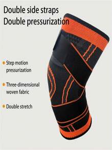 2pcs Anti-Slip Compression Knee Sleeves For Workout Training - Knee Support Brace Gym Accessories Knee Support