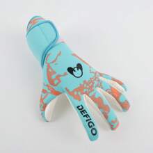 2025 New Goalkeeper Gloves, Latex Palm Material, Suitable For Training And Match, Unisex (1 Pair) - Blue - View 4