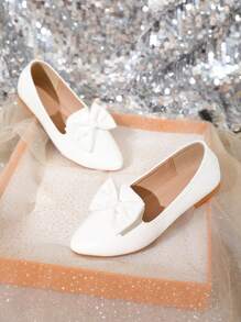 New Girls Outdoor Simple Comfortable Versatile Flats - White - View 5